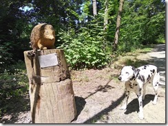 Holzskulpturen Weg Emmenbrücke (1)