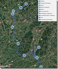 Route Oktober 2019